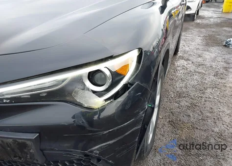 2018 Alfa Romeo Stelvio Awd from USA, damaged, VIN ZASFAKAN1J7B79825
